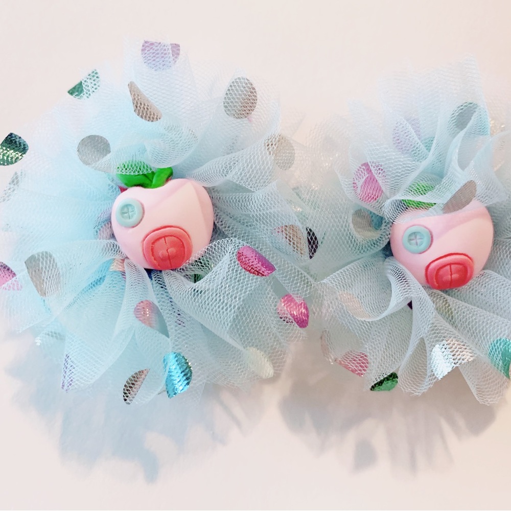 Hair round bows